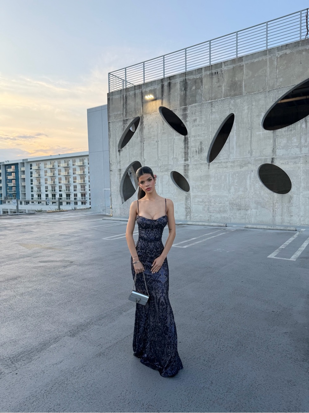 Night long dress Size S